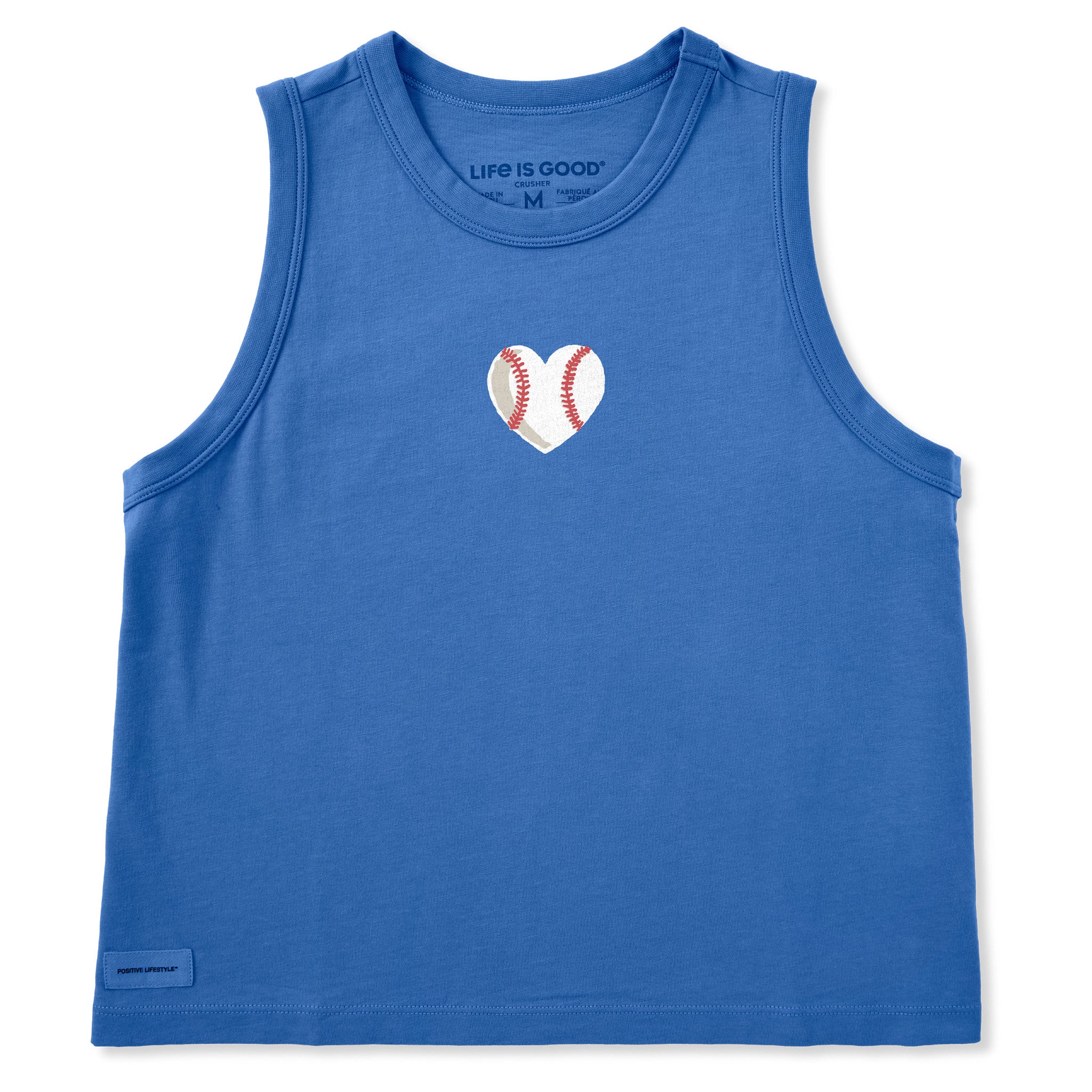 Women's Baseball Heart Crusher Boxy Tank